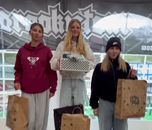 Podium rookies filles — Spring Rookie Fest