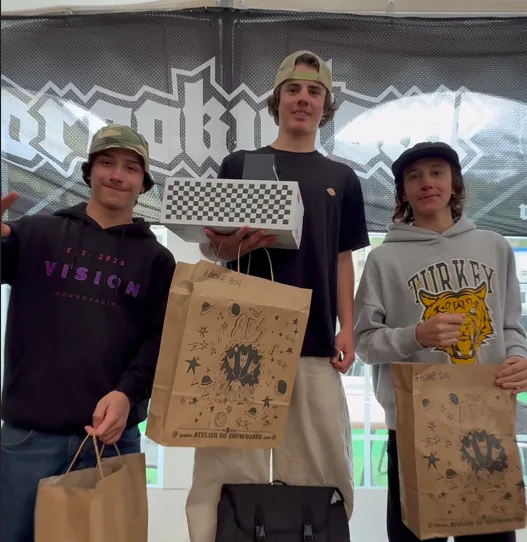 Podium rookies hommes — Spring Rookie Fest