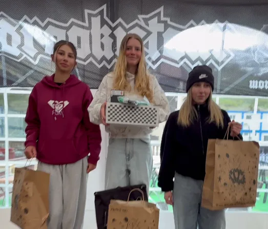 Podium rookies filles — Spring Rookie Fest